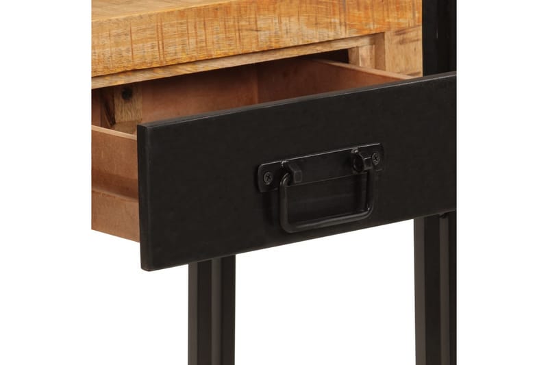 beBasic Konsolbord 110x30x76 cm massivt mangoträ - Möbler - Vardagsrum - Soffbord & vardagsrumsbord - Avlastningsbord & konsolbord