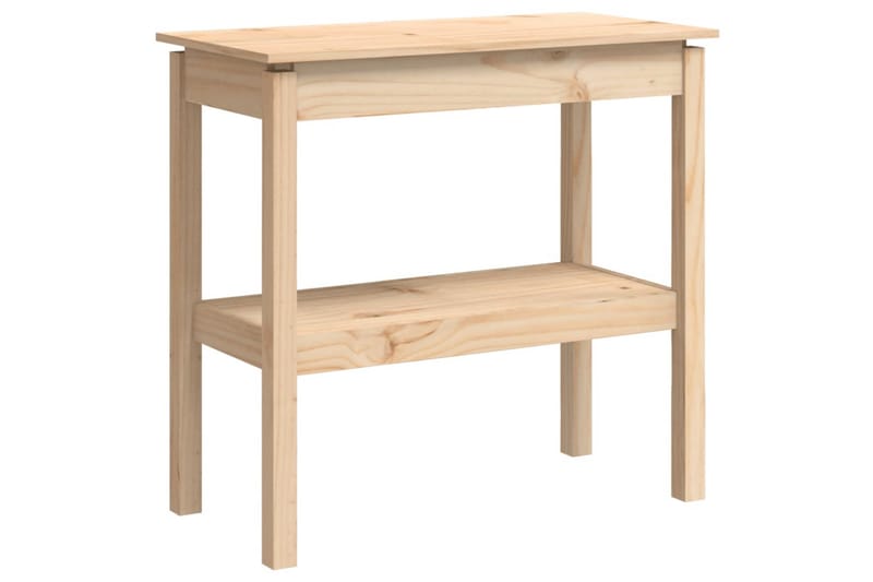 beBasic Konsolbord 80x40x75 cm massiv furu - Möbler - Vardagsrum - Soffbord & vardagsrumsbord - Avlastningsbord & konsolbord