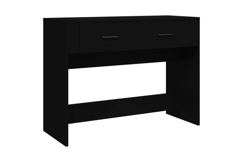 beBasic Konsolbord svart 100x39x75 cm konstruerat trä - Hallbord - Bord - Avlastningsbord & konsolbord
