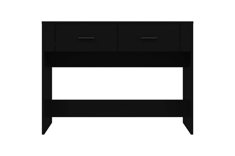 beBasic Konsolbord svart 100x39x75 cm konstruerat trä - Hallbord - Bord - Avlastningsbord & konsolbord
