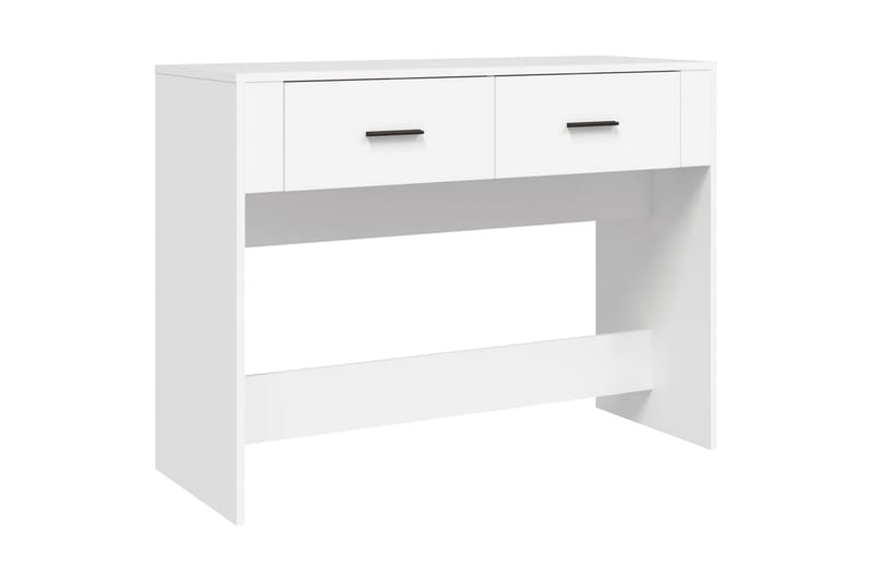 beBasic Konsolbord vit 100x39x75 cm konstruerat trä - Möbler - Vardagsrum - Soffbord & vardagsrumsbord - Avlastningsbord & konsolbord