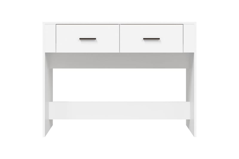 beBasic Konsolbord vit 100x39x75 cm konstruerat trä - Möbler - Vardagsrum - Soffbord & vardagsrumsbord - Avlastningsbord & konsolbord