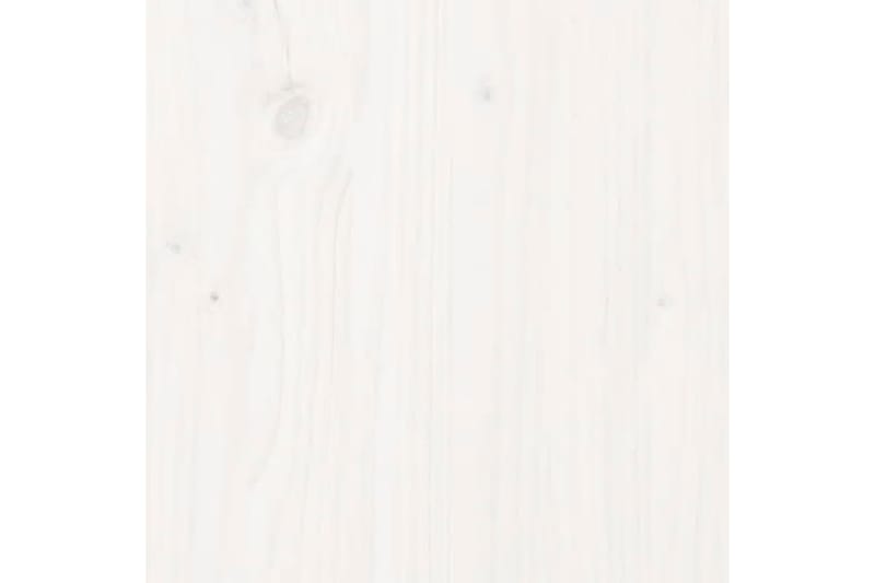 beBasic Konsolbord vit 110x40x75 cm massiv furu - Möbler - Vardagsrum - Soffbord & vardagsrumsbord - Avlastningsbord & konsolbord