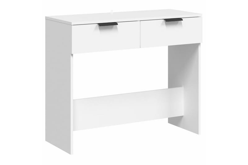 beBasic Konsolbord vit 90x36x75 cm konstruerat trä - Möbler - Vardagsrum - Soffbord & vardagsrumsbord - Avlastningsbord & konsolbord