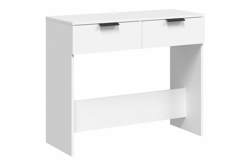 beBasic Konsolbord vit 90x36x75 cm konstruerat trä - Hallbord - Bord - Avlastningsbord & konsolbord