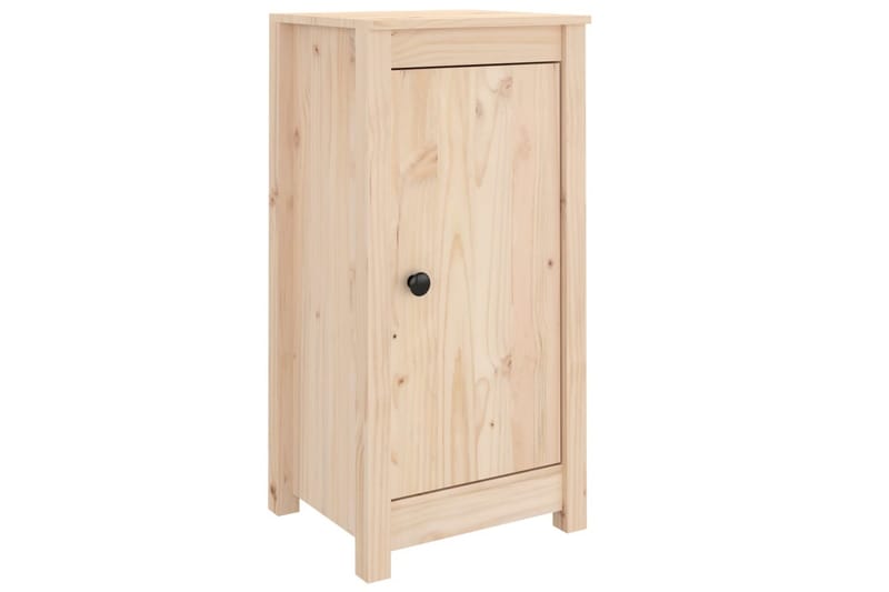 beBasic Skåp 40x35x80 cm massiv furu - Möbler - Vardagsrum - Soffbord & vardagsrumsbord - Sidobord & lampbord