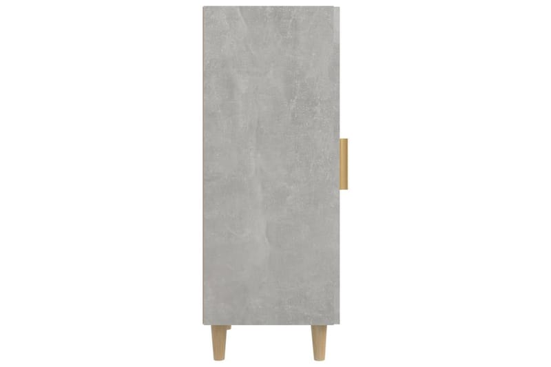 beBasic Skåp betonggrå 34,5x34x90 cm konstruerat trä - Möbler - Vardagsrum - Soffbord & vardagsrumsbord - Sidobord & lampbord