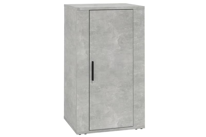 beBasic Skåp betonggrå 40x33x70 cm konstruerat trä - Möbler - Vardagsrum - Soffbord & vardagsrumsbord - Sidobord & lampbord