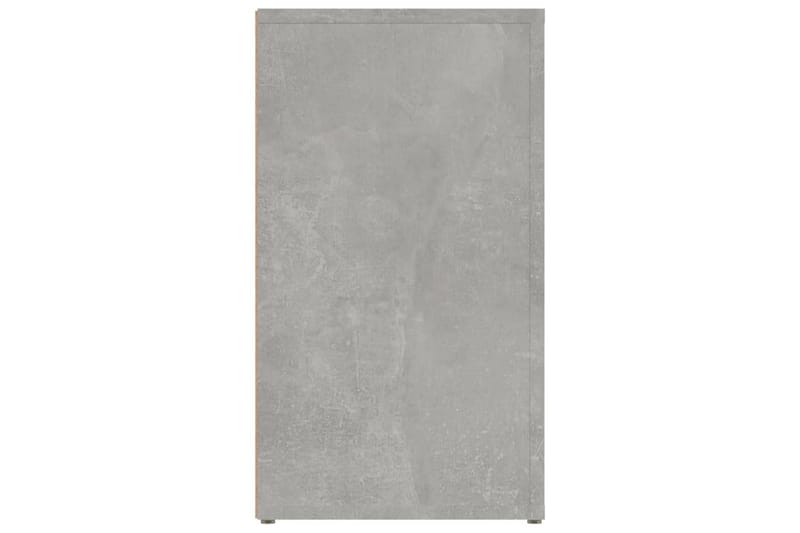 beBasic Skåp betonggrå 80x30x54 cm konstruerat trä - Möbler - Vardagsrum - Soffbord & vardagsrumsbord - Sidobord & lampbord