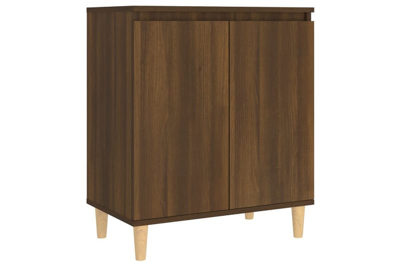 beBasic Skåp brun ek 60x35x70 cm konstruerat trä - Möbler - Vardagsrum - Soffbord & vardagsrumsbord - Sidobord & lampbord