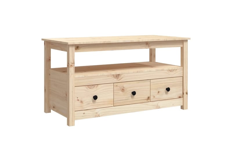 beBasic Soffbord 102x49x55 cm massiv furu - Möbler - Vardagsrum - Soffbord & vardagsrumsbord - Soffbord