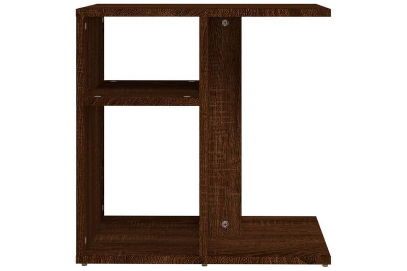 beBasic Soffbord brun ek 50x30x50 cm konstruerat trä - Soffbord - Bord