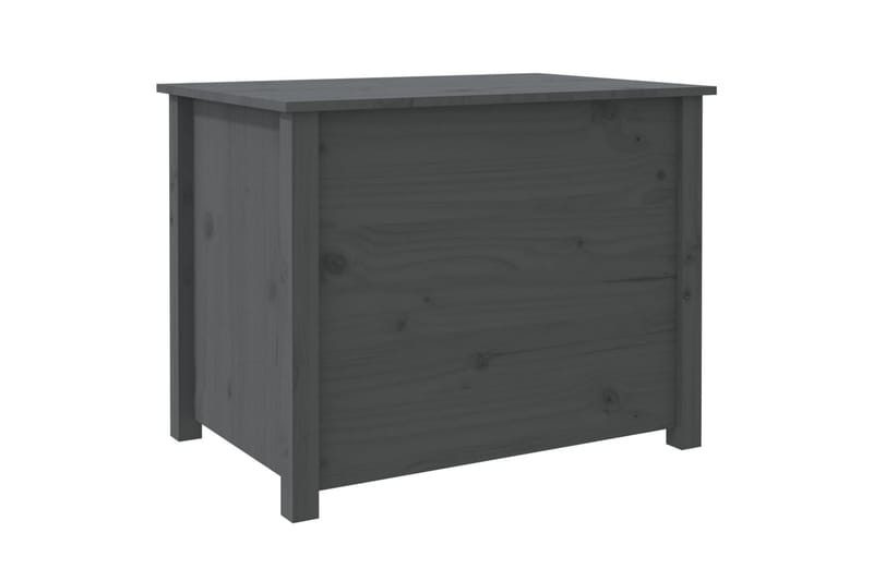 beBasic Soffbord grå 71x49x55 cm massiv furu - Soffbord - Bord