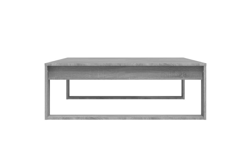 beBasic Soffbord grå sonoma 100x100x35 cm konstruerat trä - Soffbord - Bord