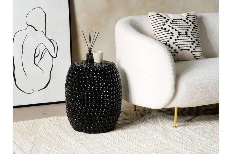 Bela Sidobord 62 cm - Svart - Möbler - Vardagsrum - Soffbord & vardagsrumsbord - Brickbord