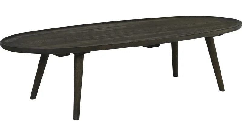 Belfort 160 cm Ovalt Soffbord i Ek, Brun
