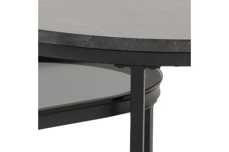 Belgrat Soffbord 70 cm - Svart - Möbler - Vardagsrum - Soffbord & vardagsrumsbord - Satsbord