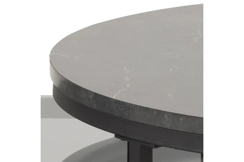 Belgrat Soffbord 70 cm - Svart - Möbler - Vardagsrum - Soffbord & vardagsrumsbord - Satsbord