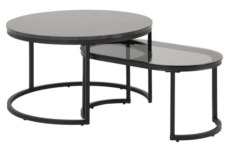 Belgrat Soffbord 70 cm - Svart - Möbler - Vardagsrum - Soffbord & vardagsrumsbord - Soffbord