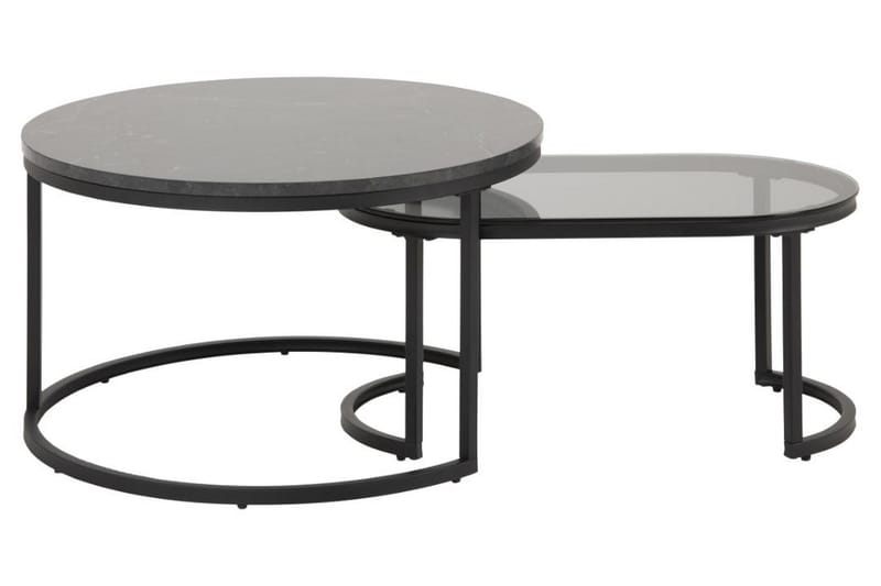 Belgrat Soffbord 70 cm - Svart - Möbler - Vardagsrum - Soffbord & vardagsrumsbord - Soffbord