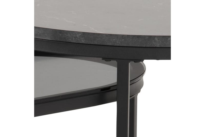 Belgrat Soffbord 70 cm - Svart - Möbler - Vardagsrum - Soffbord & vardagsrumsbord - Soffbord