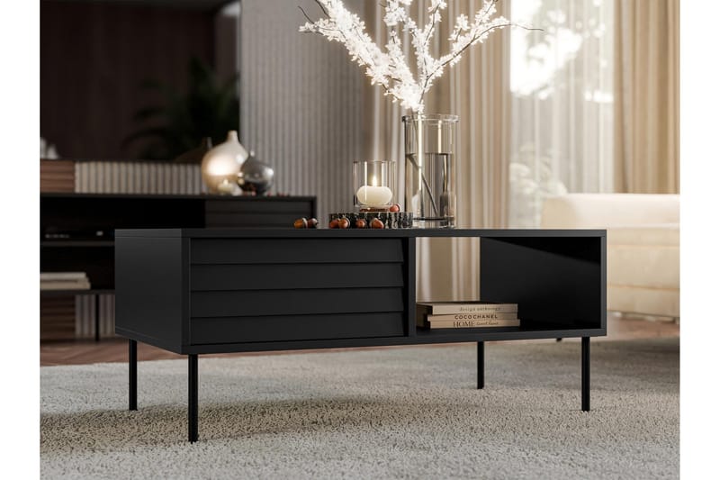 Belonger Soffbord 100 cm - Svart - Möbler - Vardagsrum - Soffbord & vardagsrumsbord - Soffbord