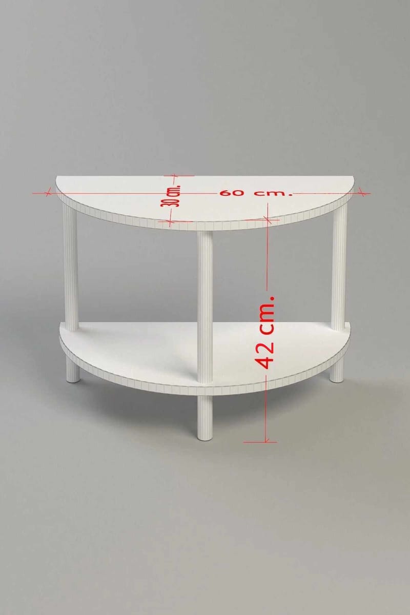 Belvo Soffbord 60x42x30 cm - Antracit - Möbler - Vardagsrum - Soffbord & vardagsrumsbord - Soffbord