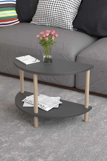 Belvo Soffbord 60x42x30 cm - Antracit - Möbler - Vardagsrum - Soffbord & vardagsrumsbord - Soffbord