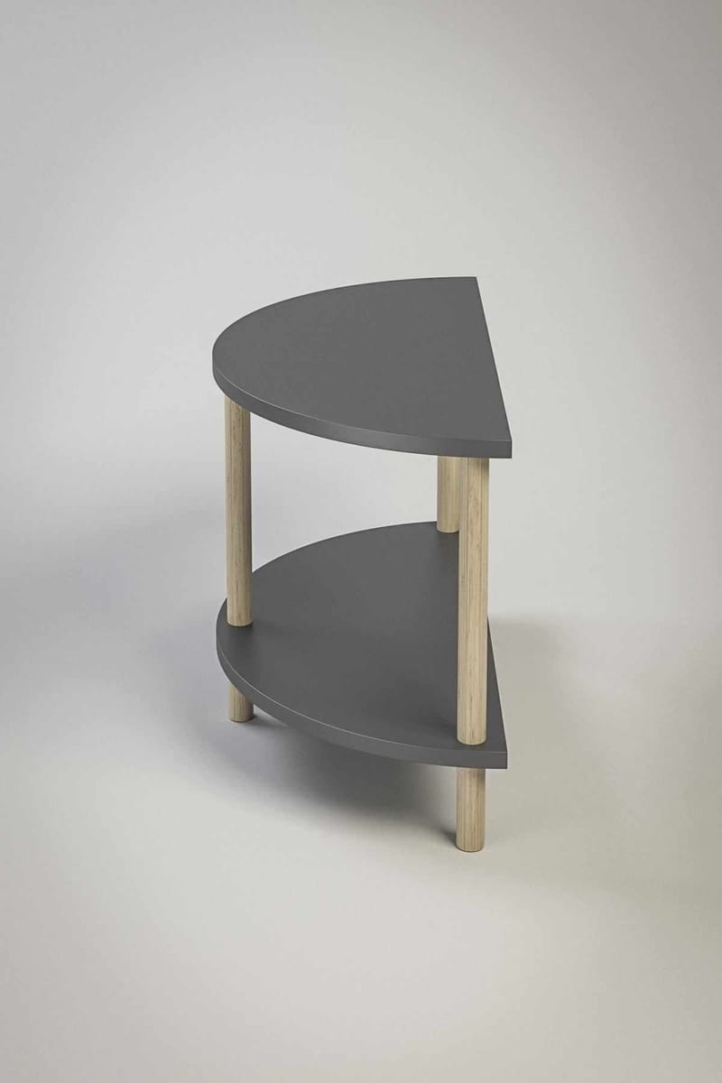 Belvo Soffbord 60x42x30 cm - Antracit - Möbler - Vardagsrum - Soffbord & vardagsrumsbord - Soffbord
