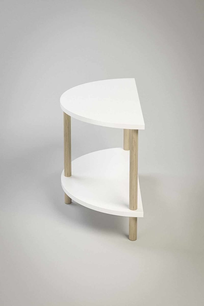 Belvo Soffbord 60x42x30 cm - Vit - Möbler - Vardagsrum - Soffbord & vardagsrumsbord - Soffbord
