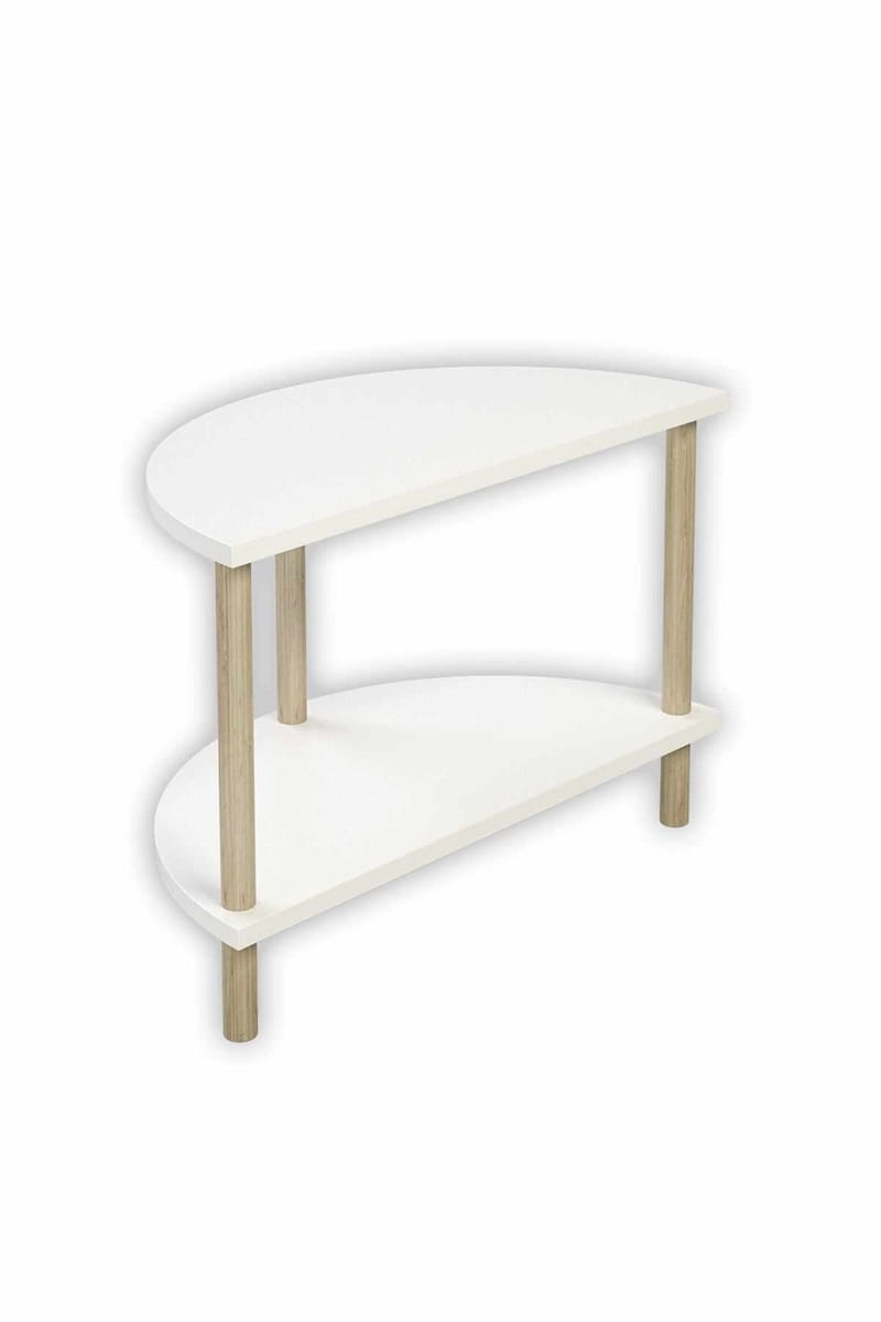 Belvo Soffbord 60x42x30 cm - Vit - Möbler - Vardagsrum - Soffbord & vardagsrumsbord - Soffbord