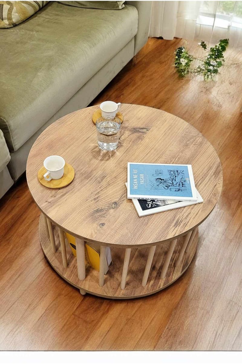 Belvo Soffbord 60x43 cm - Furu - Möbler - Vardagsrum - Soffbord & vardagsrumsbord - Soffbord