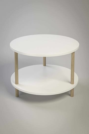Belvo Soffbord 60x43 cm - Vit - Möbler - Vardagsrum - Soffbord & vardagsrumsbord - Soffbord