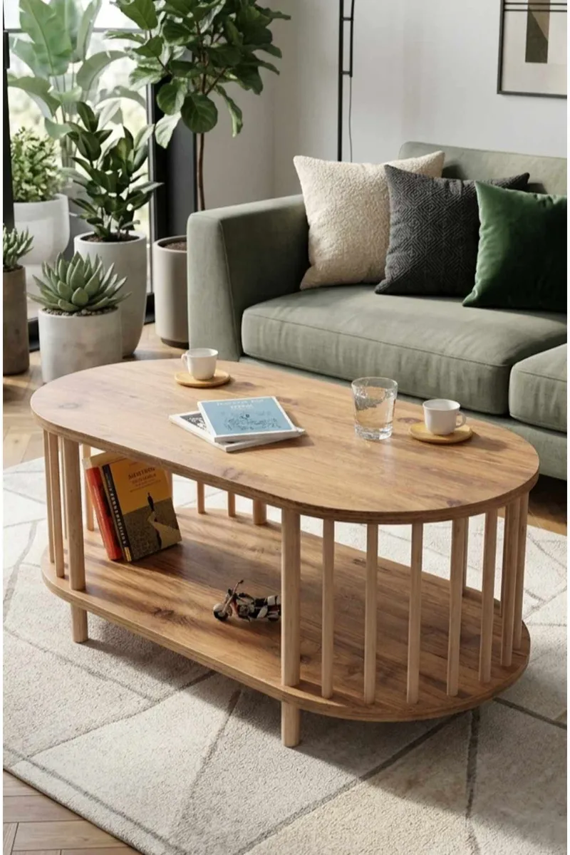 Belvo Soffbord 90x43x45 cm, Furu