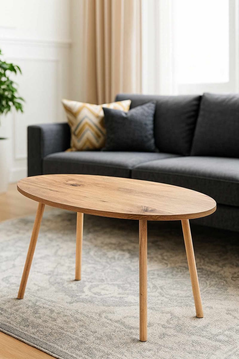 Belvo Soffbord 90x60x50 cm - Furu - Möbler - Vardagsrum - Soffbord & vardagsrumsbord - Soffbord