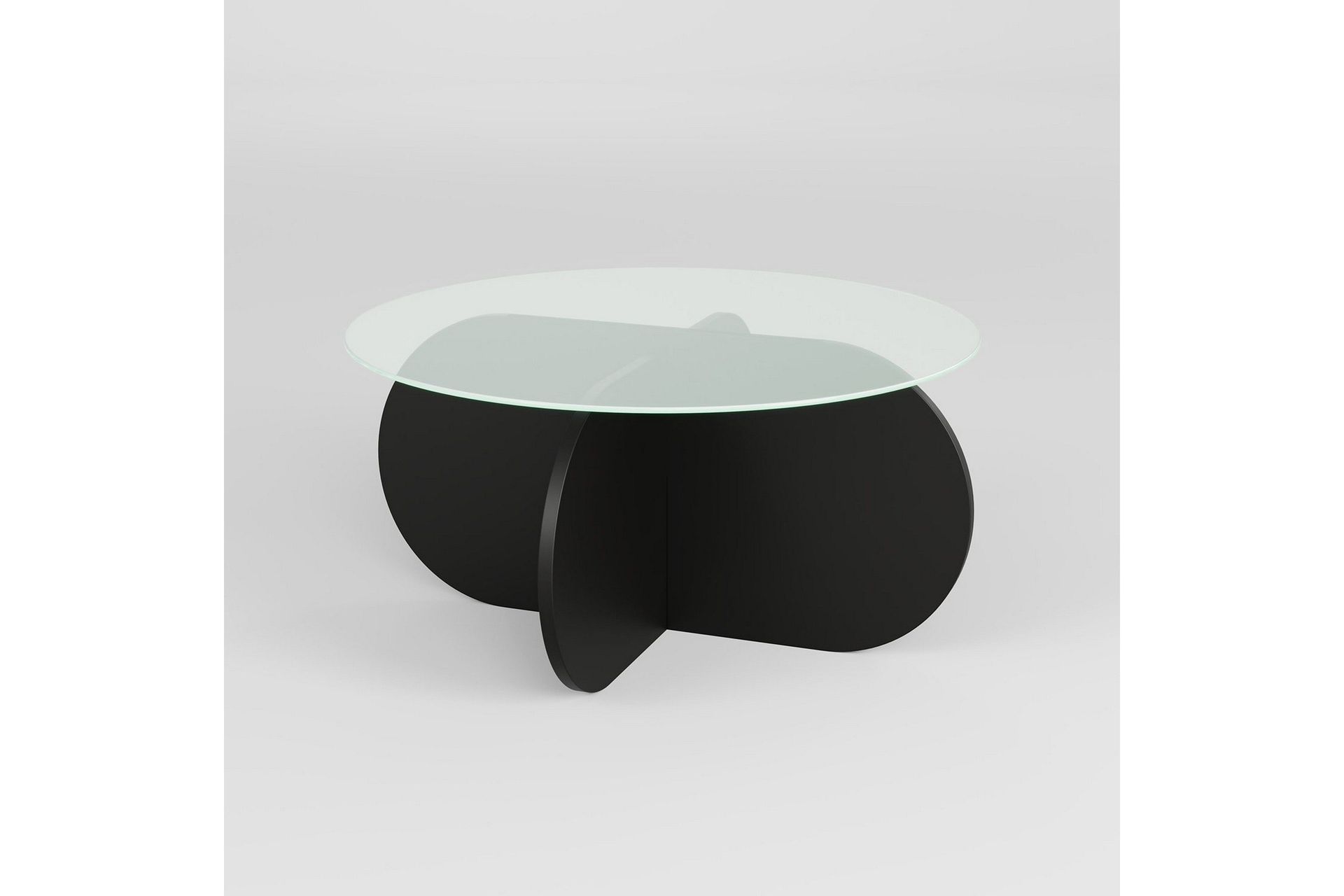 bengul soffbord 70 cm - svart