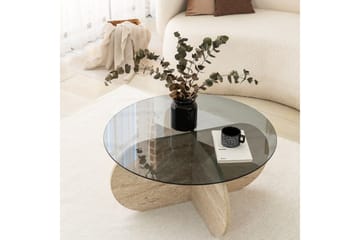 Bengul Soffbord 75 cm - Beige - Möbler - Vardagsrum - Soffbord & vardagsrumsbord - Soffbord