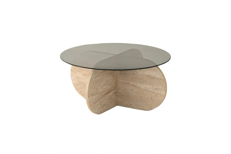 Bengul Soffbord 75 cm, Beige