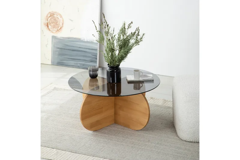 Bengul Soffbord 75 cm - Ek - Möbler - Vardagsrum - Soffbord & vardagsrumsbord - Soffbord