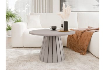 Berber 75 cm Runt Soffbord i Ljust Trä - Taupe - Möbler - Vardagsrum - Soffbord & vardagsrumsbord - Soffbord