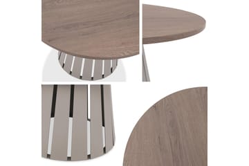 Berber 75 cm Runt Soffbord i Ljust Trä - Taupe - Möbler - Vardagsrum - Soffbord & vardagsrumsbord - Soffbord
