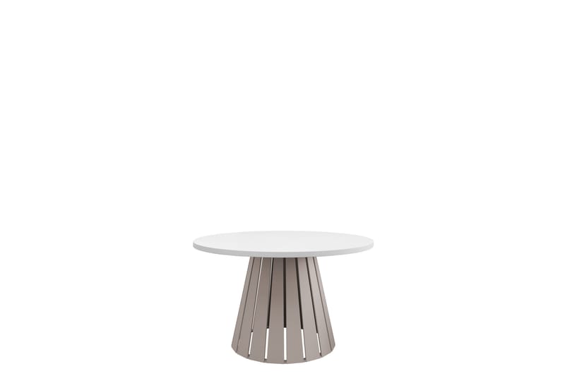 Berber Soffbord 75 cm - Beige/Vit - Möbler - Vardagsrum - Soffbord & vardagsrumsbord - Soffbord