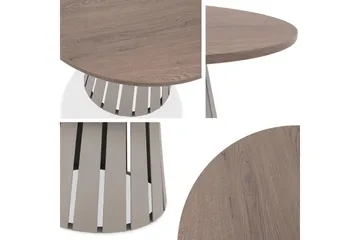 Berber Soffbord 75 cm - Beige/Vit - Möbler - Vardagsrum - Soffbord & vardagsrumsbord - Soffbord