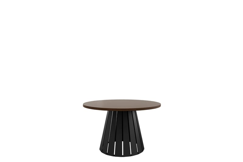 Berber Soffbord 75 cm, Svart/Brun