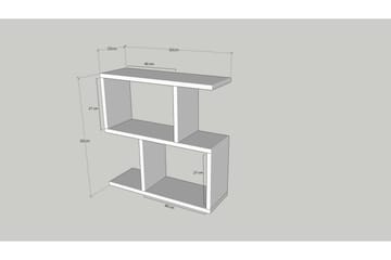 Berdez Sidobord 60 cm - Marmor - Möbler - Vardagsrum - Soffbord & vardagsrumsbord - Brickbord