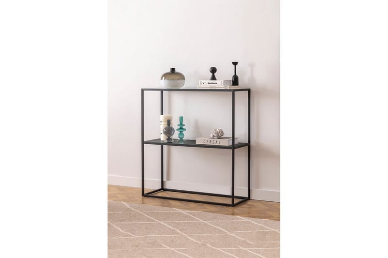 Berra Sidobord 80 cm - Svart - Möbler - Vardagsrum - Soffbord & vardagsrumsbord - Brickbord