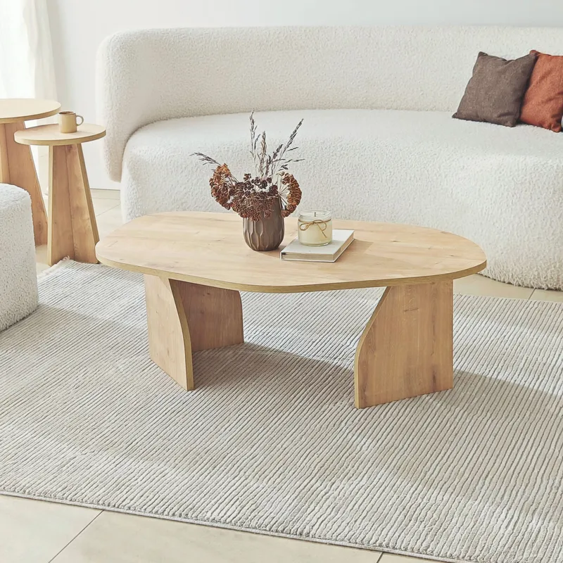 Berriaren Soffbord 100 cm - Sapphire oak - Möbler - Vardagsrum - Soffbord & vardagsrumsbord - Soffbord