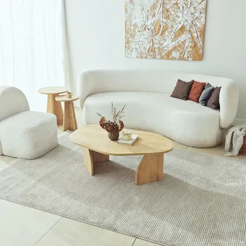 Berriaren Soffbord 100 cm - Sapphire oak - Möbler - Vardagsrum - Soffbord & vardagsrumsbord - Soffbord