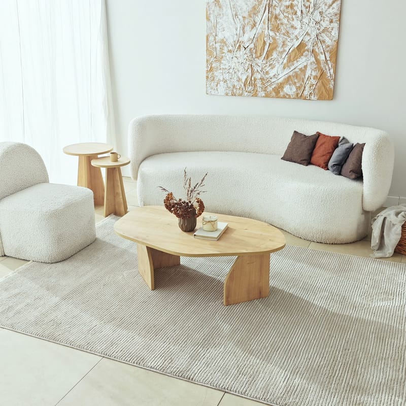 Berriaren Soffbord 100 cm - Sapphire oak - Möbler - Vardagsrum - Soffbord & vardagsrumsbord - Soffbord