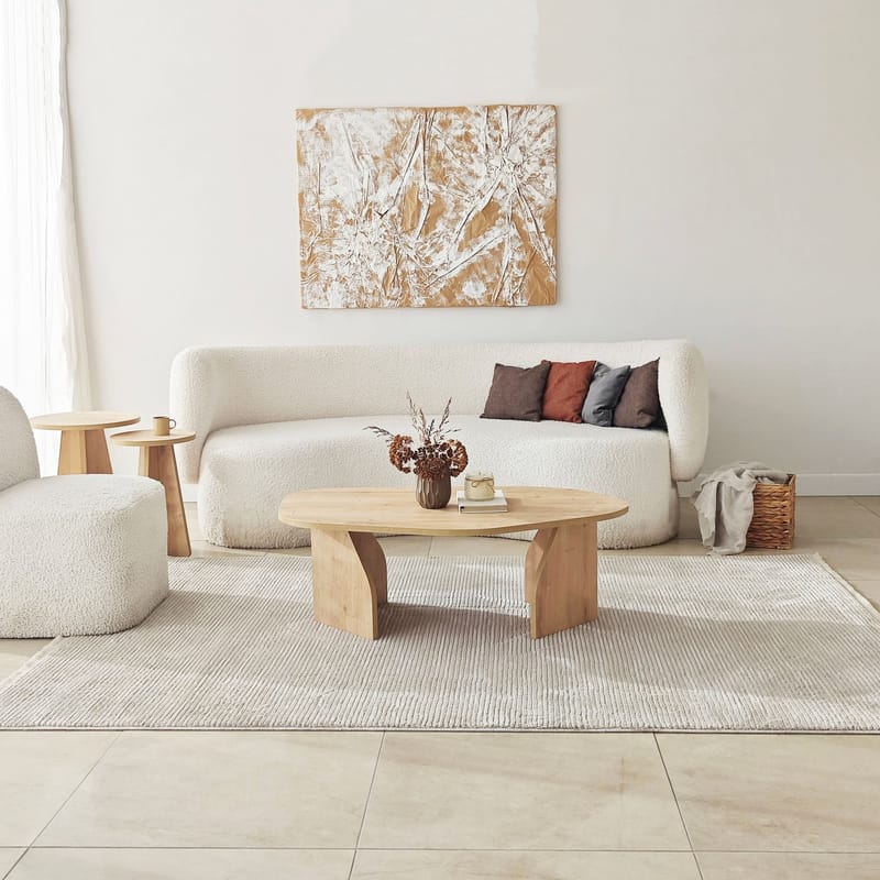 Berriaren Soffbord 100 cm - Sapphire oak - Möbler - Vardagsrum - Soffbord & vardagsrumsbord - Soffbord